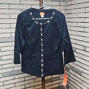 NWT Hearts of Palm Jacket sz 16